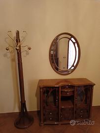 Set Completo Mobile D'entrata in Legno Massiccio