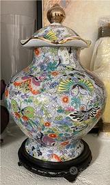 Vaso Cinese Dipinto a Mano