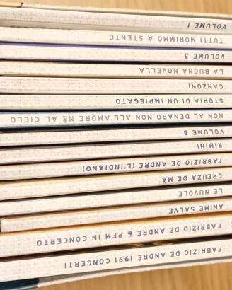 Fabrizio De André Col suo Marchio Speciale Cd box 