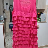 Vestito donna rosa Conbipel taglia 46