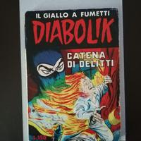 Diabolik seconda serie n. 26 con fustella original