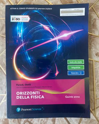 Orizzonti della fisica quinto anno
