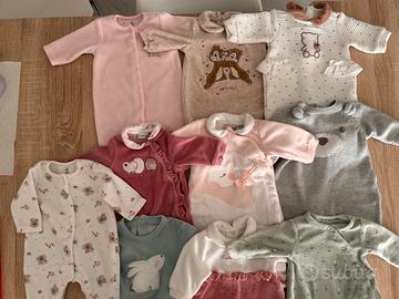 Tutine e body neonata