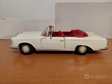 Maisto 1:18 Mercedes 280 no Politoys Mebetoys 