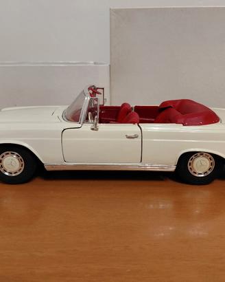 Maisto 1:18 Mercedes 280 no Politoys Mebetoys 