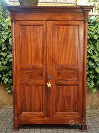 Armadio credenza Impero in noce