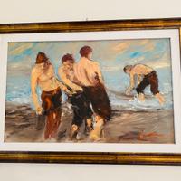 QUADRO "Rete pescatori" G.Ajello 1979