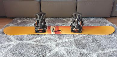 Snowboard Salomon 450/159 + attacchi Burton Cartel