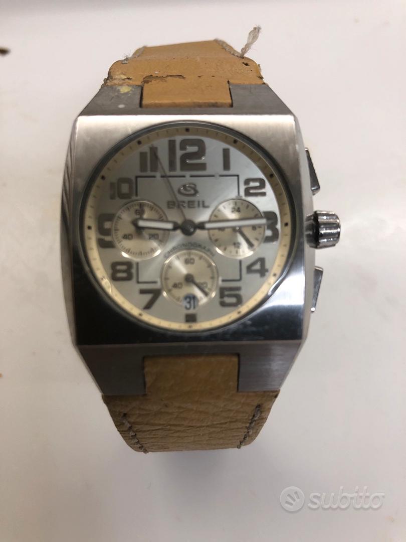 Orologio da polso usato pochissimo BREIL acciaio Abbigliamento e Accessori In vendita a Padova