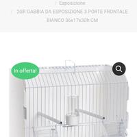 gabbie da esposizione 2 gr