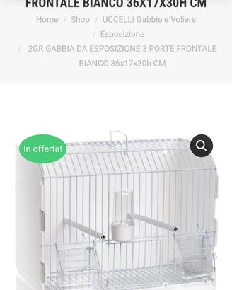 gabbie da esposizione 2 gr