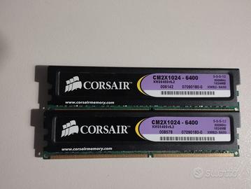 Corsair CM2X1024-6400 XMS6405v6.2 DDR2 800MhZ