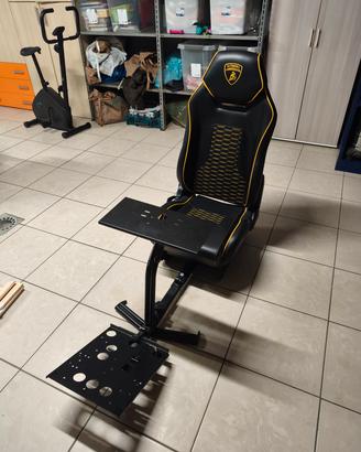 sedile playseat simulatore lamborghini