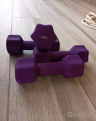 4 Manubri da 2kg - Pesetti Neoprene A