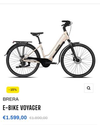 BICI ELETTRICA MODELLO BRERA ITALIA 