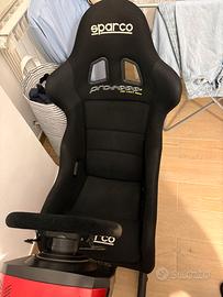 Postazione sparco thrustmaster