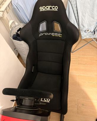 Postazione sparco thrustmaster