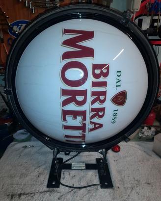 Insegna  birra moretti