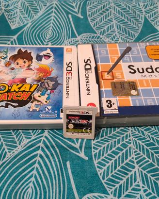 Lotto giochi Nintendo 3ds e ds