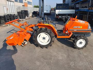 TRATTORINO KUBOTA A-155 + TRINCIA
