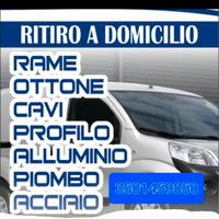 Rame pulito  a 5 rame  ottone  2.30 al kg