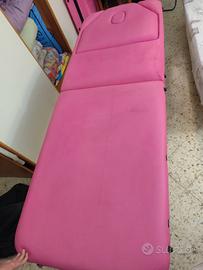 Lettino estetico richiudibile+sgabello