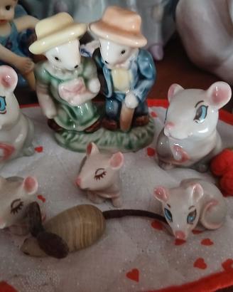 collezione ceramiche topi