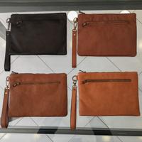 Borsello Pochette da Uomo Pelle Nero Marrone Cuoio