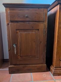 mobiletto in arte povera