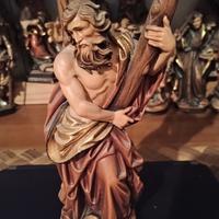 scultura in legno sant Andrea 