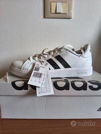 Adidas Gran Court Base 2.0 Bianco/Nero NUOVE
