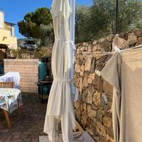 Ombrellone da giardino palo laterale