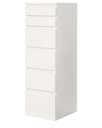 Cassettiera *NUOVO  ikea bianca Malm