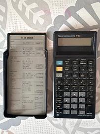 Texas Instruments TI-68 -Calcolatrice vintage