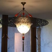 Lampadario molto particolare
