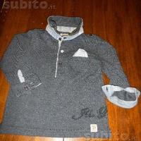 Maglia IKKS grigia per bambino 12/18mesi