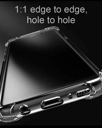 10 Pezzi x Cover Trasparente Silicone Antiurto s8+