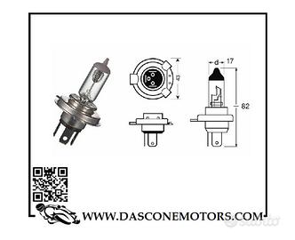 LAMPADA BCR 12V / 35/35W HS1 ALOGENA XMAX 125 250 