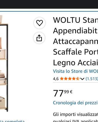Appendiabiti da ingresso mod Woltu