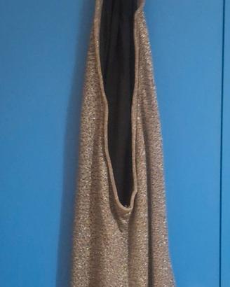 Vestito elegante oro
