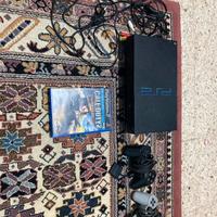 PlayStation 2(ps2) + cavi + 2 controller + gioco
