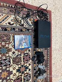 PlayStation 2(ps2) + cavi + 2 controller + gioco