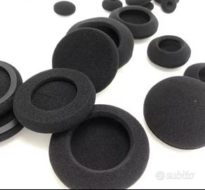 Cuscinetti auricolari in schiuma, per cuffie.