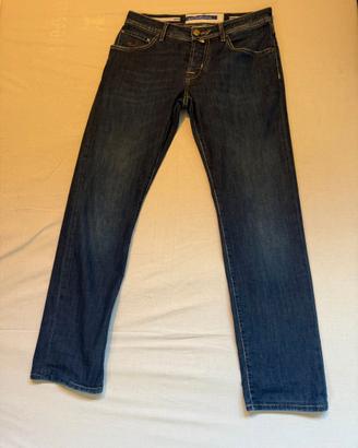 Jeans Jacob Cohen W30 Made in Italy blu premium ot