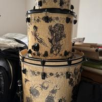 Batteria Ludwig Corey Miller signature + accessori