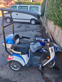 Colibrì triciclo elettrico 60v/20a bianco/celeste