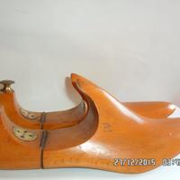 COPPIA FORME DA SCARPE IN LEGNO INGLESI 60 n. 38.5