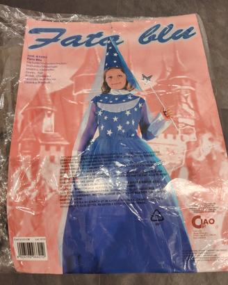Costume Fata Blu 5 - 7 anni