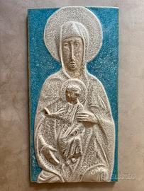 Madonna in ceramica Carlo Zauli