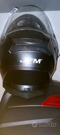 Casco modulare JFM nero opaco taglia L